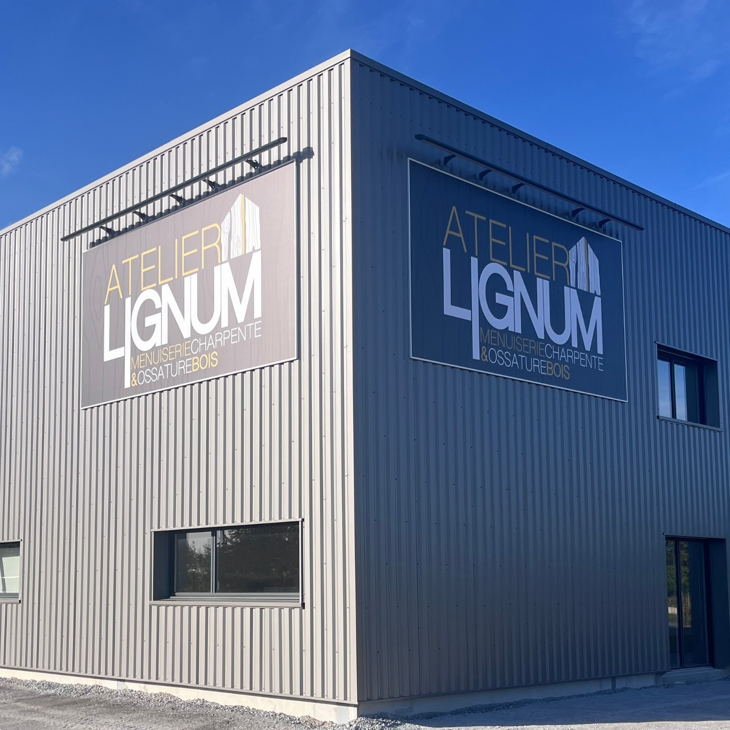 Enseigne extérieure Atelier Lignum 1